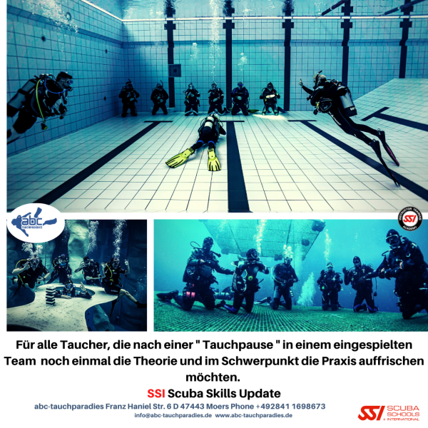 SSI Scuba Skills Update Auffrischungskurs 2